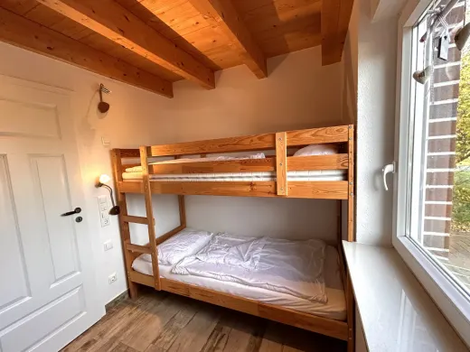 Schlafzimmer 1 EG mit Etagenbett